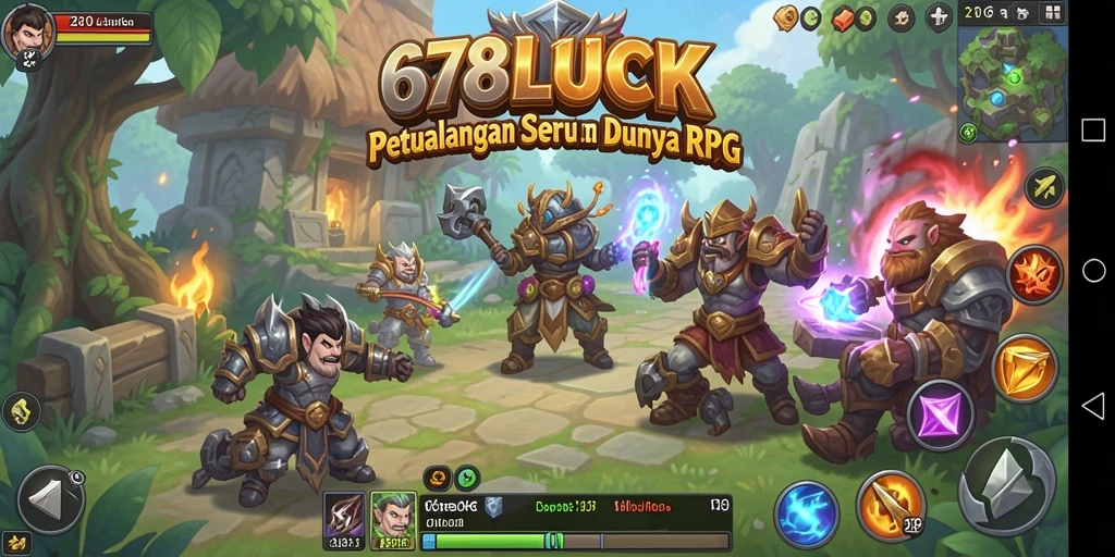 Gameplay 678LUCK yang menakjubkan di dunia RPG.