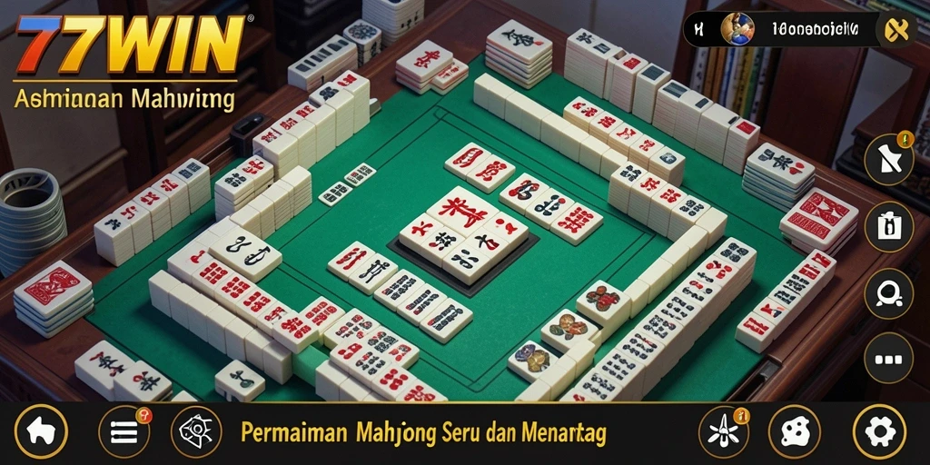 Tampilan gameplay seru dan mendebarkan di 77WIN.