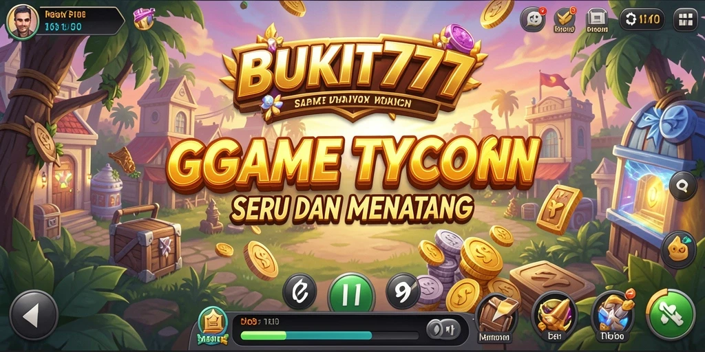 Tampilan gameplay BUKIT777 yang mengesankan dalam dunia Tycoon.