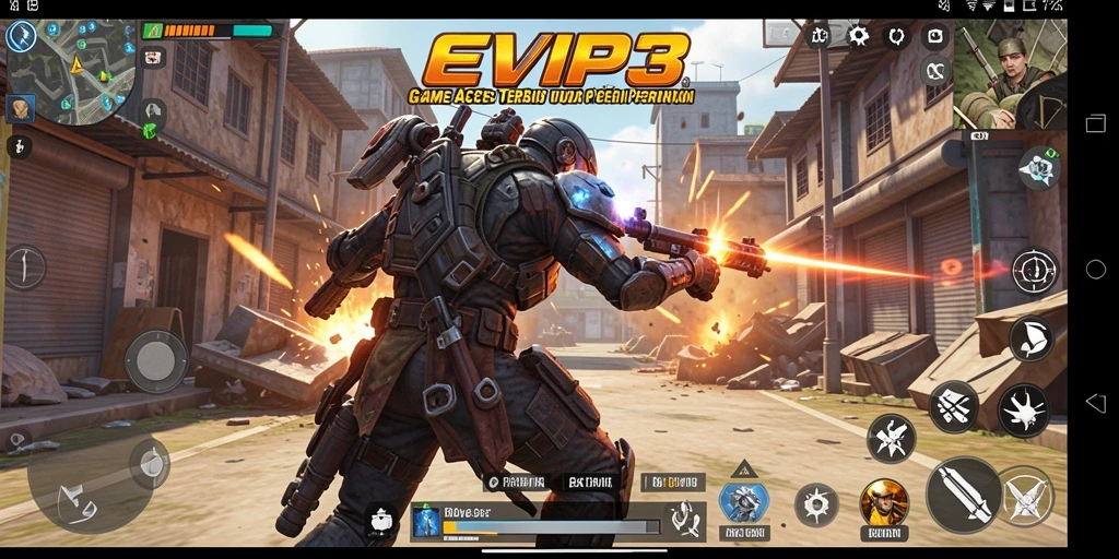 Gameplay menegangkan dalam EVIP3 dengan grafis yang memukau.