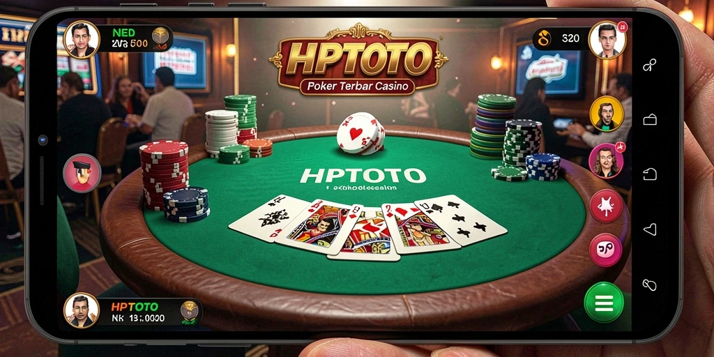 Tampilan seru gameplay Poker di HPTOTO yang menawarkan pengalaman mendebarkan.