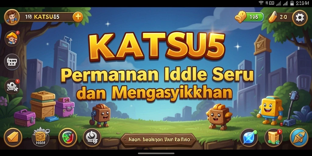 Tampilan gameplay KATSU5 yang menawan dan mengasyikkan.