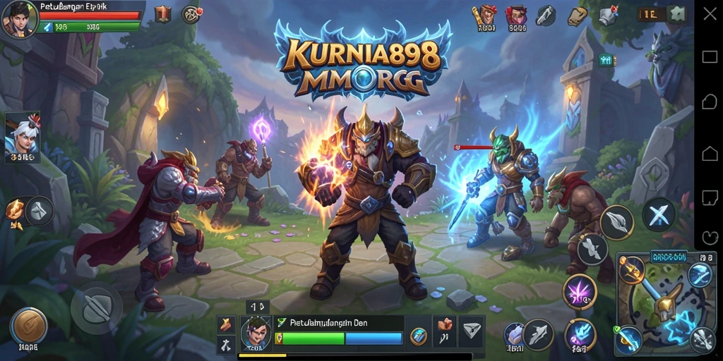 Gameplay KURNIA898 yang seru dan mendebarkan di dunia MMORPG.