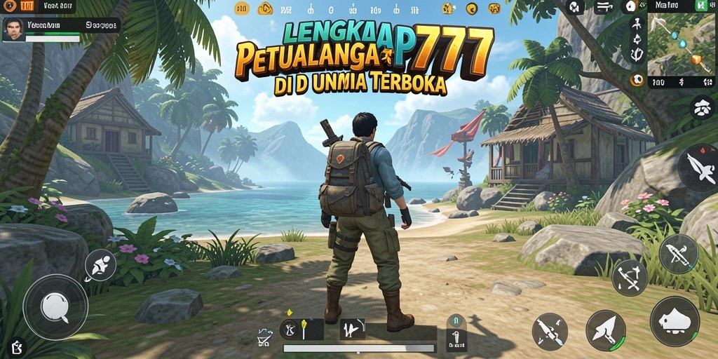 Tampilan gameplay LENGKAP777 yang mengesankan di dunia Open World.