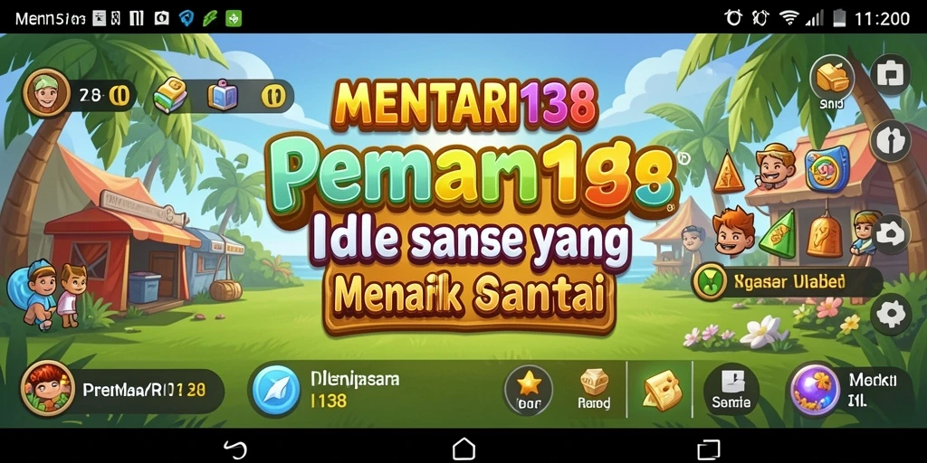 Tampilan gameplay santai dan menarik dari MENTARI138.