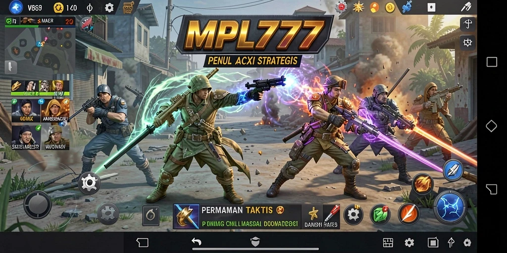 Tampilan gameplay MPL777 yang memukau dalam pertempuran TPS.