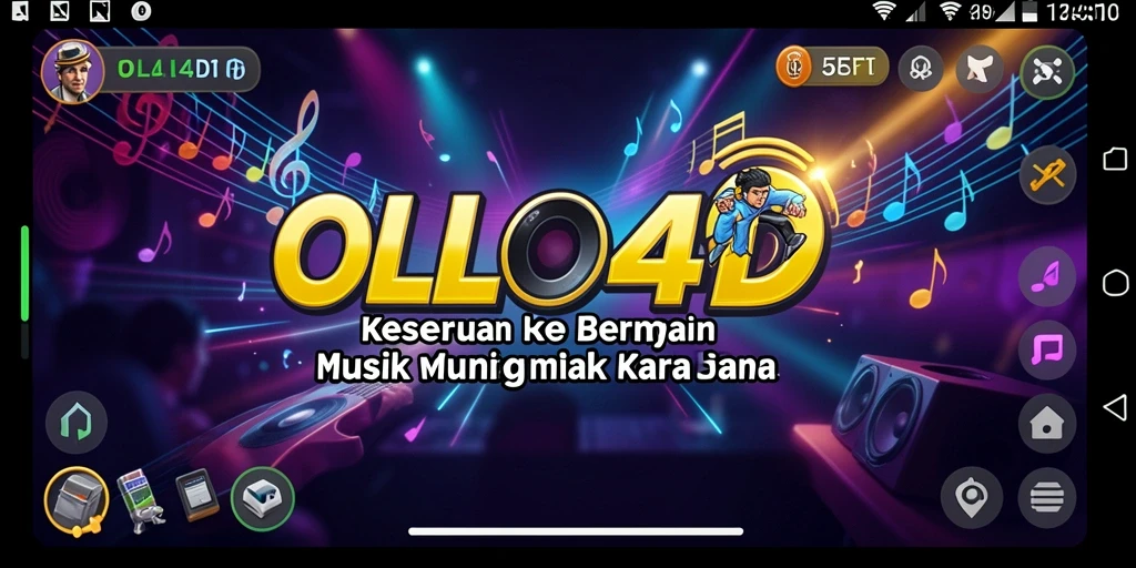 Tampilan gameplay OLLO4D yang menarik dan interaktif di layar.