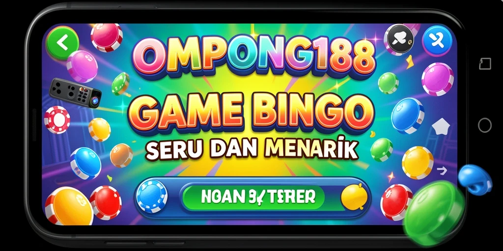 Screenshot gameplay OMPONG188 yang menampilkan suasana permainan Bingo.