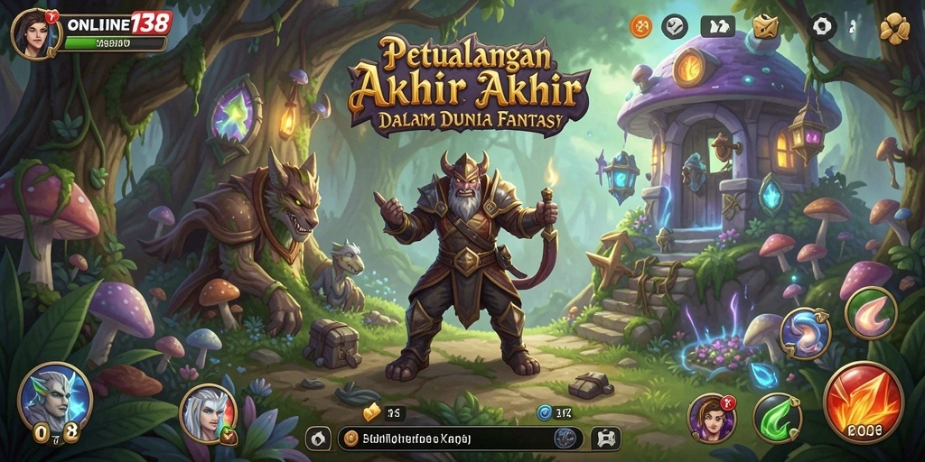 Screenshot gameplay ONLINE138 dengan aksi petualangan seru.