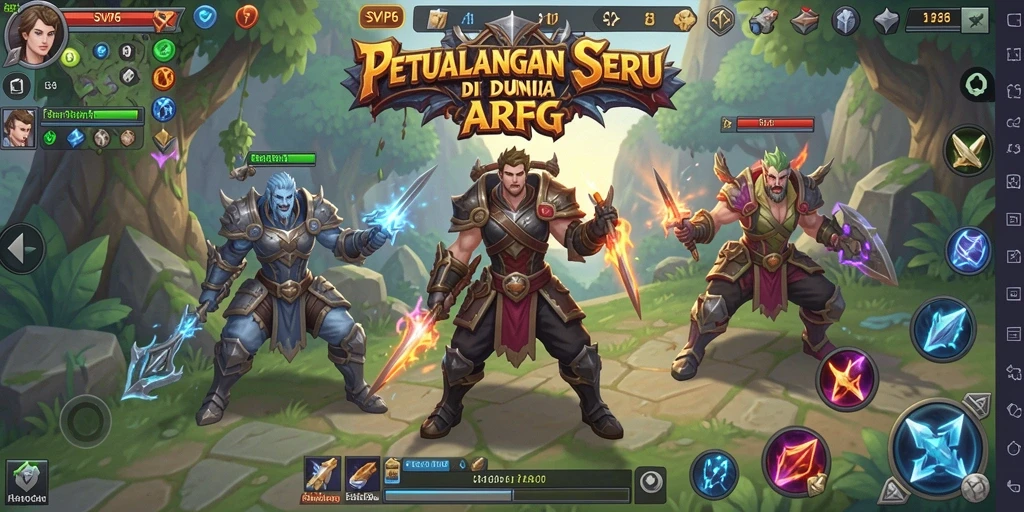 Gameplay seru dan aksi mendebarkan di SVIP6.